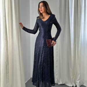 Sequined Fit And Flare Dress - Brand: Elisa - Women & Kids, Baby Clothes Wholesale - TheBS Women