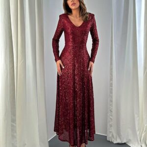 Sequined Maxi Dress - Brand: Elisa - Women & Kids, Baby Clothes Wholesale - TheBS Women