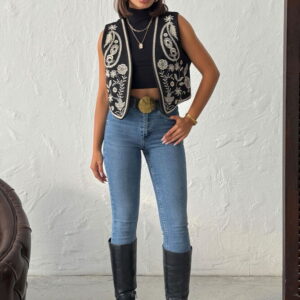 Floral Boho Vest - Brand: Topshow - Women & Kids, Baby Clothes Wholesale - TheBS Women