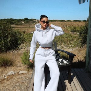 Oversized Fit Casual Sport Tracksuit - Brand: EYYO ATELIER - Women & Kids, Baby Clothes Wholesale - TheBS Women