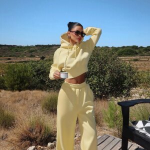 Oversized Fit Casual Sport Tracksuit - Brand: EYYO ATELIER - Women & Kids, Baby Clothes Wholesale - TheBS Women