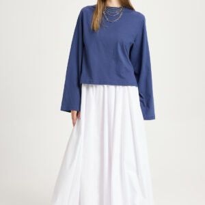 Casual Shirt With Round Neck - Brand: First Angels - Women & Kids, Baby Clothes Wholesale - TheBS Women