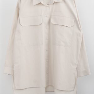 Casual Oversized Polo Neck Shirt - Brand: Cream Rouge - Women & Kids, Baby Clothes Wholesale - TheBS Women