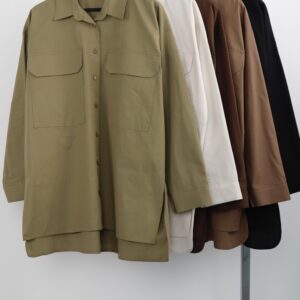 Casual Formal Vintage Shirt With Notched Neck - Brand: Cream Rouge - Women & Kids, Baby Clothes Wholesale - TheBS Women