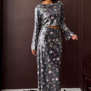 Mix Color Elegant Pencil Maxi Skirt - Brand: Topshow - Women & Kids, Baby Clothes Wholesale - TheBS Women