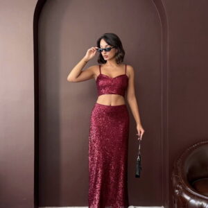 Sequined Maxi Pencil Skirt - Brand: Topshow - Women & Kids, Baby Clothes Wholesale - TheBS Women