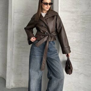 Trenchcoat Elegant Retro Buttoned Outerwear - Brand: My Jest Fashion - Women & Kids, Baby Clothes Wholesale - TheBS Women