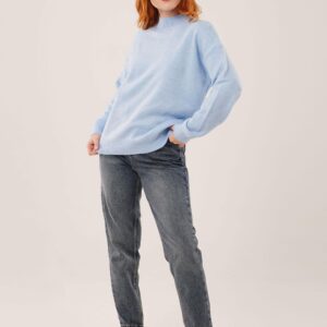 Sweater With High Neck And Long Sleeves - Brand: Lustrin - Women & Kids, Baby Clothes Wholesale - TheBS Women