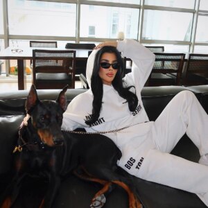 Oversized Casual Suit With Hooded Neck - Brand: EYYO ATELIER - Women & Kids, Baby Clothes Wholesale - TheBS Women