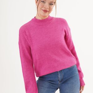 Sweater High Neck Long Sleeve Regular Fit - Brand: Lustrin - Women & Kids, Baby Clothes Wholesale - TheBS Women