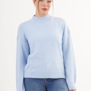 Sweater With High Neck And Long Sleeves - Brand: Lustrin - Women & Kids, Baby Clothes Wholesale - TheBS Women