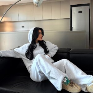 Casual Sport Streetwear Tracksuit - Brand: EYYO ATELIER - Women & Kids, Baby Clothes Wholesale - TheBS Women