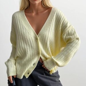 Striped Casual Elegant Cardigan - Brand: Black Fashion - Women & Kids, Baby Clothes Wholesale - TheBS Women