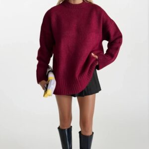 Sweater With Oversized Fit - Brand: Black Fashion - Women & Kids, Baby Clothes Wholesale - TheBS Women