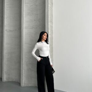 Mom Jeans High Waist Straight Leg Buttoned - Brand: My Jest Fashion - Women & Kids, Baby Clothes Wholesale - TheBS Women