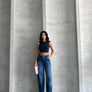 Casual Streetwear Mom Jeans - Brand: My Jest Fashion - Women & Kids, Baby Clothes Wholesale - TheBS Women