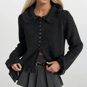 Cute Casual Preppy Elegant Vintage Retro Cardigan - Brand: Black Fashion - Women & Kids, Baby Clothes Wholesale - TheBS Women