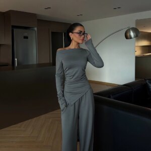 Elegant Casual Sport Suit - Brand: EYYO ATELIER - Women & Kids, Baby Clothes Wholesale - TheBS Women