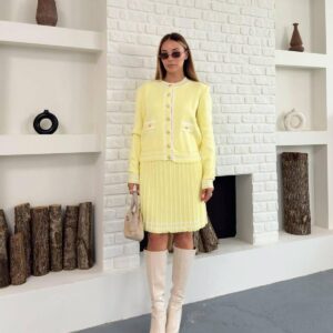 ElegantSet With Pleated Midi Skirt - Brand: My Jest Fashion - Women & Kids, Baby Clothes Wholesale - TheBS Women