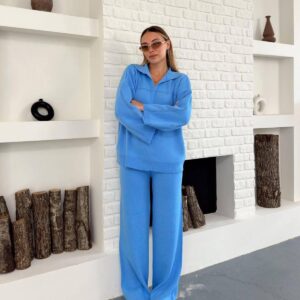 Casual Elegant Set With Palazzo Pants - Brand: My Jest Fashion - Women & Kids, Baby Clothes Wholesale - TheBS Women