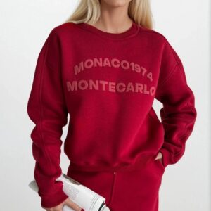 Sweatshirt Oversized Fit Crew Neck - Brand: Black Fashion - Women & Kids, Baby Clothes Wholesale - TheBS Women