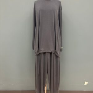 Grey Modest Casual Streetwear Set - Brand: Puane - Women & Kids, Baby Clothes Wholesale - TheBS Women