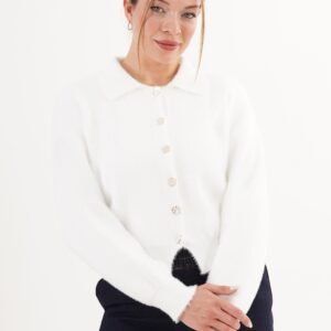 Casual Elegant Cute Cardigan - Brand: Lustrin - Women & Kids, Baby Clothes Wholesale - TheBS Women