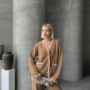 Beige Casual Elegant Modest Set - Brand: My Jest Fashion - Women & Kids, Baby Clothes Wholesale - TheBS Women