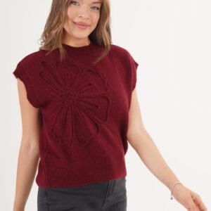 Floral Casual Vest - Brand: Lustrin - Women & Kids, Baby Clothes Wholesale - TheBS Women