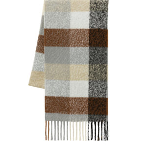 Tassel Checkered Bouquet Shawl - Brand: Black Fashion - Women & Kids, Baby Clothes Wholesale - TheBS Women