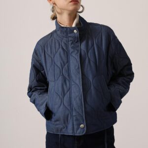 Blue Quilted Windbreaker Jacket - Brand: Reyon - Women & Kids, Baby Clothes Wholesale - TheBS Women
