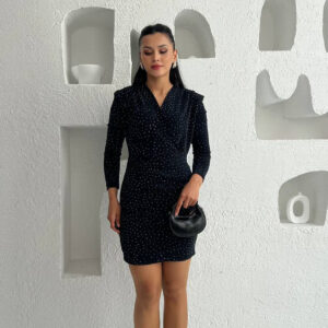 Black Elegant Sexy Bodycon Mini Dress - Brand: Mode Roy - Women & Kids, Baby Clothes Wholesale - TheBS Women