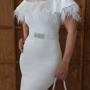 Elegant Formal Glam Pencil Dress - Brand: Mode Roy - Women & Kids, Baby Clothes Wholesale - TheBS Women