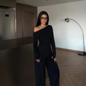 Elegant Formal Suit With Off Shoulder Neck - Brand: EYYO ATELIER - Women & Kids, Baby Clothes Wholesale - TheBS Women