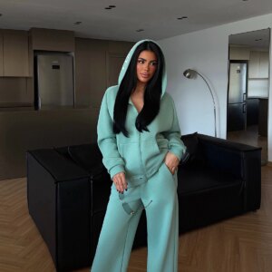 Tracksuit Oversized Jogger With Kangaroo Pocket - Brand: EYYO ATELIER - Women & Kids, Baby Clothes Wholesale - TheBS Women