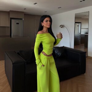 Tracksuit Elegant Streetwear Palazzo Pants - Brand: EYYO ATELIER - Women & Kids, Baby Clothes Wholesale - TheBS Women