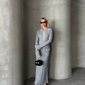 Elegant Maxi Sweater Dress - Brand: My Jest Fashion - Women & Kids, Baby Clothes Wholesale - TheBS Women