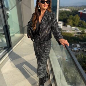 Elegant Formal Checkered Set - Brand: My Jest Fashion - Women & Kids, Baby Clothes Wholesale - TheBS Women