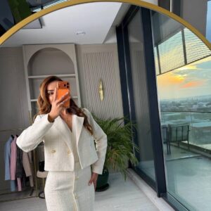 Beige Formal Elegant Set With Pencil Skirt - Brand: My Jest Fashion - Women & Kids, Baby Clothes Wholesale - TheBS Women