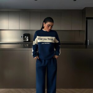NavyTracksuit Oversized Jogger Set - Brand: EYYO ATELIER - Women & Kids, Baby Clothes Wholesale - TheBS Women