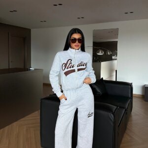 Tracksuit - Casual Sport Streetwear Jogger - Brand: EYYO ATELIER - Women & Kids, Baby Clothes Wholesale - TheBS Women