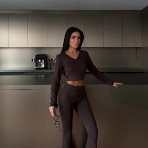 Casual Sporty Elegant Suit - Brand: EYYO ATELIER - Women & Kids, Baby Clothes Wholesale - TheBS Women