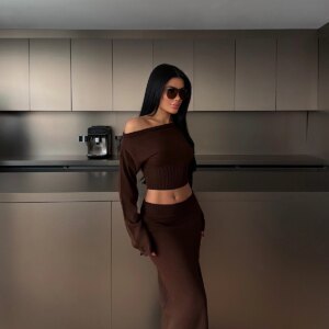 Sexy Elegant Mermaid Maxi Set - Brand: EYYO ATELIER - Women & Kids, Baby Clothes Wholesale - TheBS Women