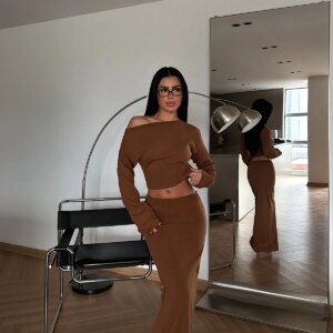 Elegant Slim Fit Mermaid Set - Brand: EYYO ATELIER - Women & Kids, Baby Clothes Wholesale - TheBS Women