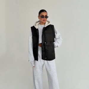 Casual Sport Streetwear Vest - Brand: EYYO ATELIER - Women & Kids, Baby Clothes Wholesale - TheBS Women