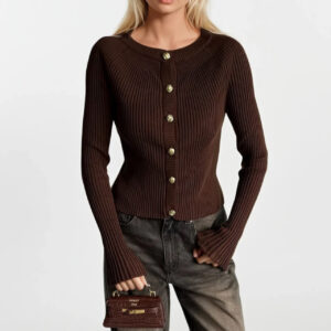 Black Slim Fit Cardigan With Bell Sleeves - Brand: Black Fashion - Women & Kids, Baby Clothes Wholesale - TheBS Women