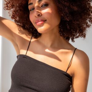 Rope Strap Cotton Crop Top Bustier - Brand: la & vetta - Women & Kids, Baby Clothes Wholesale - TheBS Women