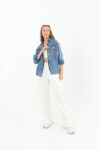 Pocket Accessory Denim Shirt - Brand: SOUL - Women & Kids, Baby Clothes Wholesale - TheBS Women