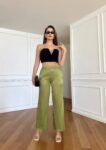 Satin Wide Leg Trousers - Brand: STEPS - Women & Kids, Baby Clothes Wholesale - TheBS Women