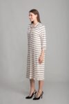 Shirt Collar Striped Dress – Multicolor – Brand: GUMANIZE – Women & Kids, Baby Clothes Wholesale – TheBS Women
